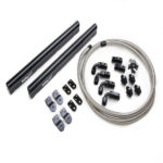 Holley Hi-Flow Fuel Rail Kit Includes Hose & Fittings (Fits Factory Intake)