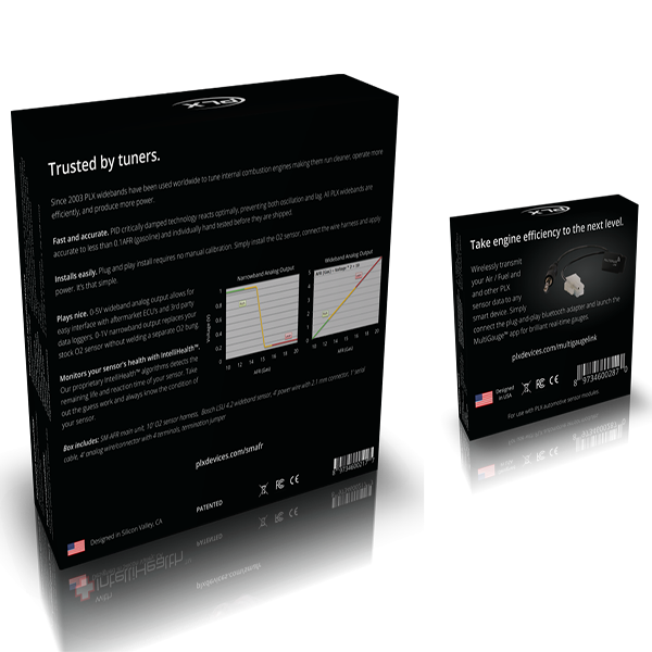 PLX SMAFR Wideband + MultiGauge Link Combo