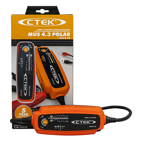 CTEK MUS 4.3 POLAR Smart Battery Charger/Maintainer
